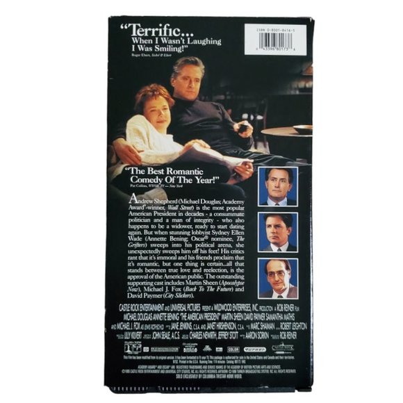 The American President 1995 VHS, PG-13 Romantic Comedy Movie | Good Used Cond. - Picture 2 of 5